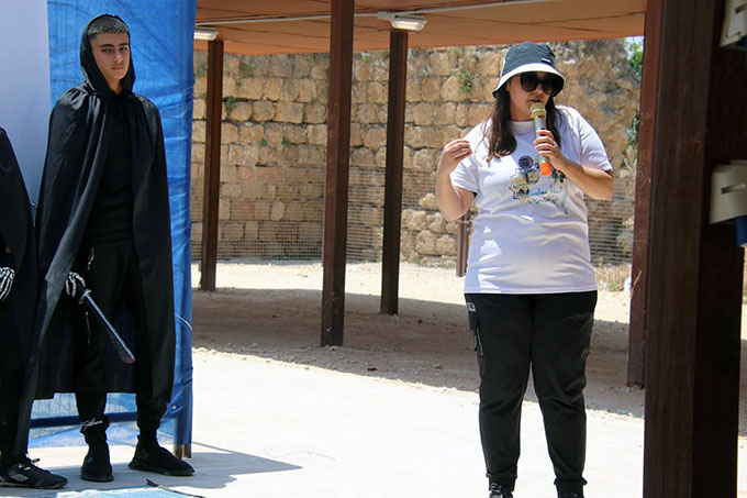 طلّاب طبقة الثوامن من اعدادية دار التربية والعلوم بجولة استكشافية لمعالم جلجولية 